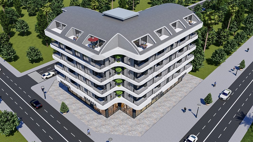 A new project in the center of Gazipasa