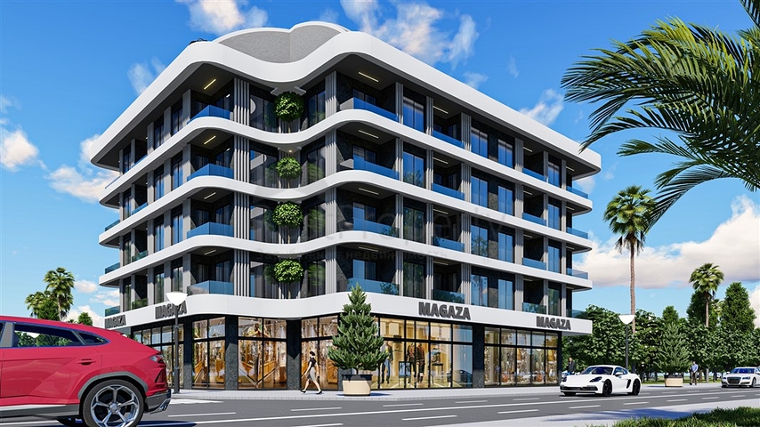 A new project in the center of Gazipasa