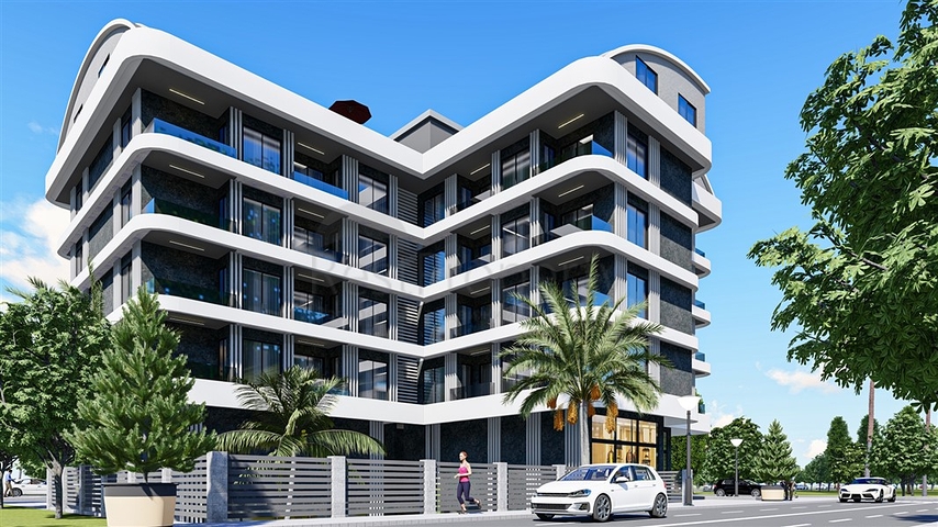 A new project in the center of Gazipasa