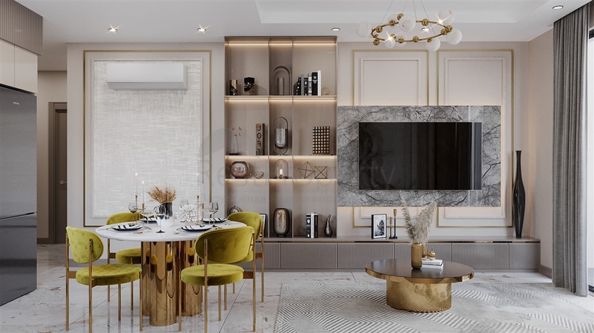 A project with hotel infrastructure within walking distance to Cleopatra beach