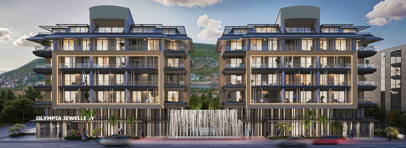 A project with hotel infrastructure within walking distance to Cleopatra beach