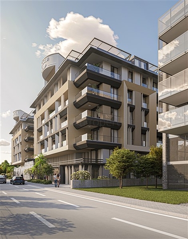 A project with hotel infrastructure within walking distance to Cleopatra beach