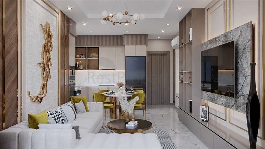 A project with hotel infrastructure within walking distance to Cleopatra beach