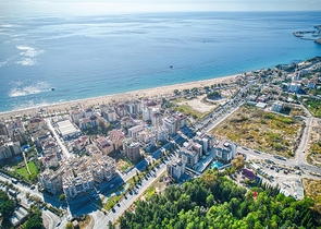 A project with hotel infrastructure within walking distance to Cleopatra beach