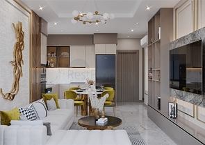 A project with hotel infrastructure within walking distance to Cleopatra beach