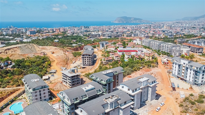 1+1 apartment in a residential complex project in Oba