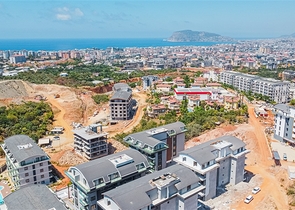 1+1 apartment in a residential complex project in Oba