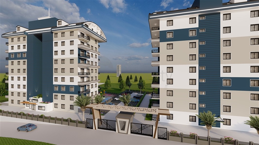 Apartments in a new project for living and investment