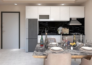 Apartments in a new project for living and investment