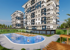 Apartments in a new project for living and investment