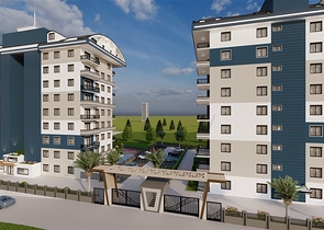Apartments in a new project for living and investment
