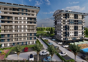 Apartments in a new project for living and investment