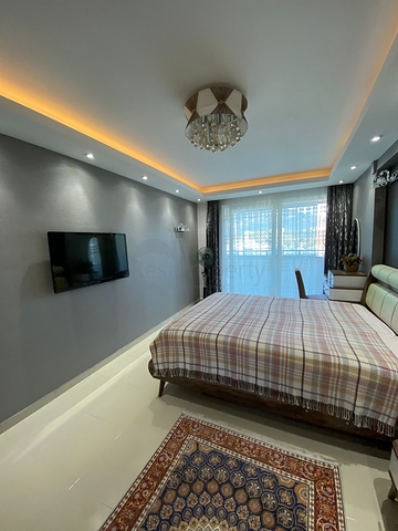 Three-bedroom penthouse in a residential complex with infrastructure