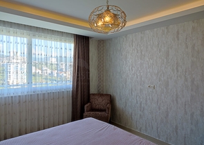 Three-bedroom penthouse in a residential complex with infrastructure