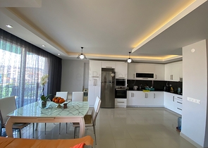 Three-bedroom penthouse in a residential complex with infrastructure