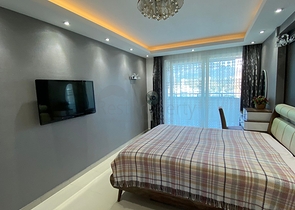 Three-bedroom penthouse in a residential complex with infrastructure