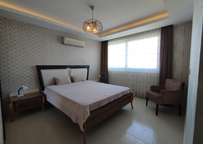 Three-bedroom penthouse in a residential complex with infrastructure