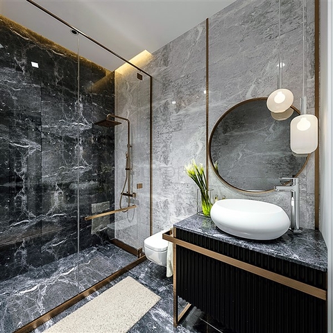 Apartments in a new complex in the Mahmutlar area