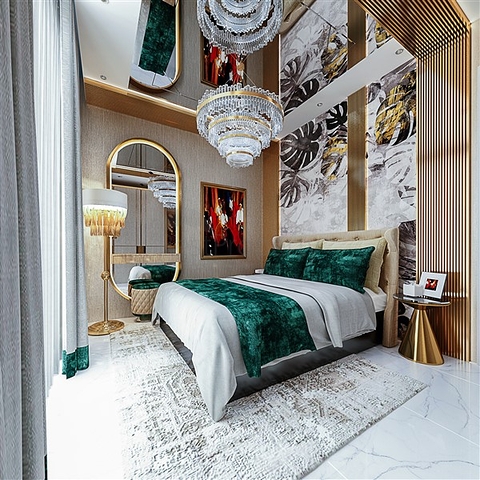 Apartments in a new complex in the Mahmutlar area