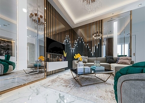 Apartments in a new complex in the Mahmutlar area