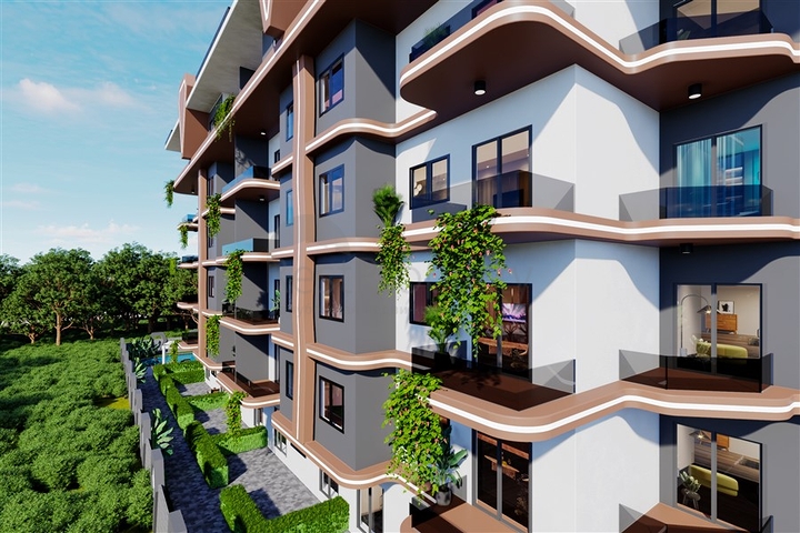 New boutique project in the center of Gazipasa