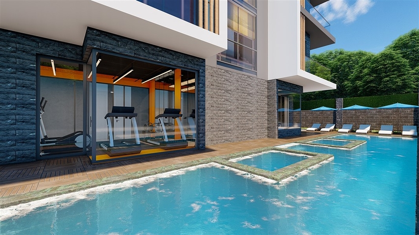 New boutique project 500 m from the sea in Kargicak