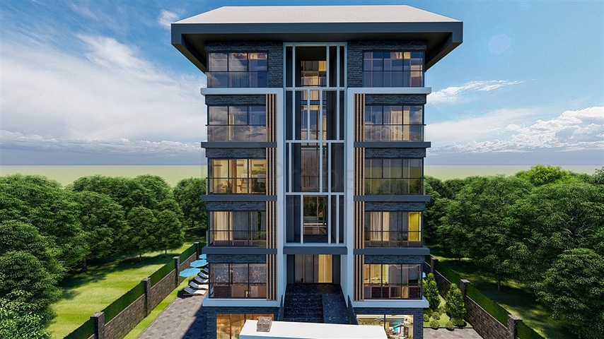 New boutique project 500 m from the sea in Kargicak