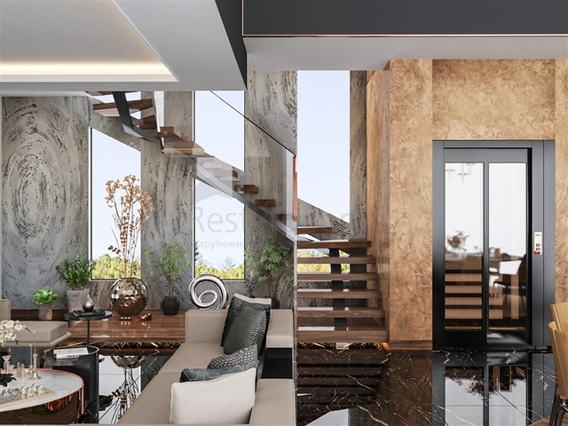 Two private turnkey villas in the central area of Alanya