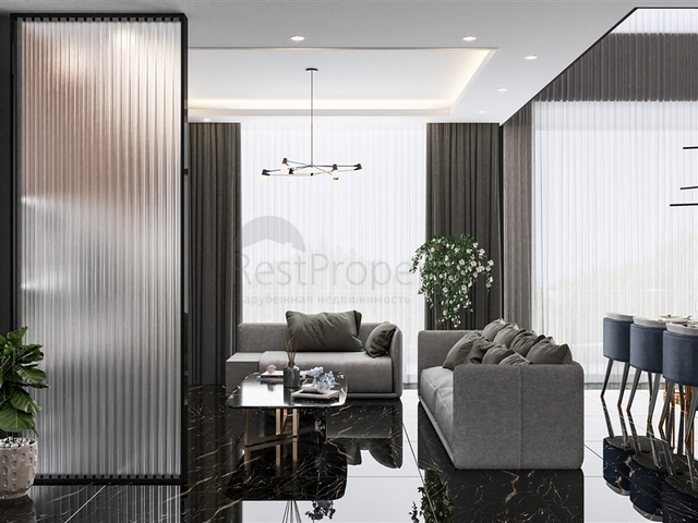 Two private turnkey villas in the central area of Alanya