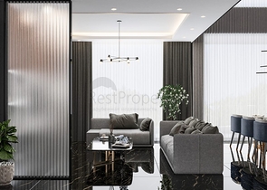 Two private turnkey villas in the central area of Alanya