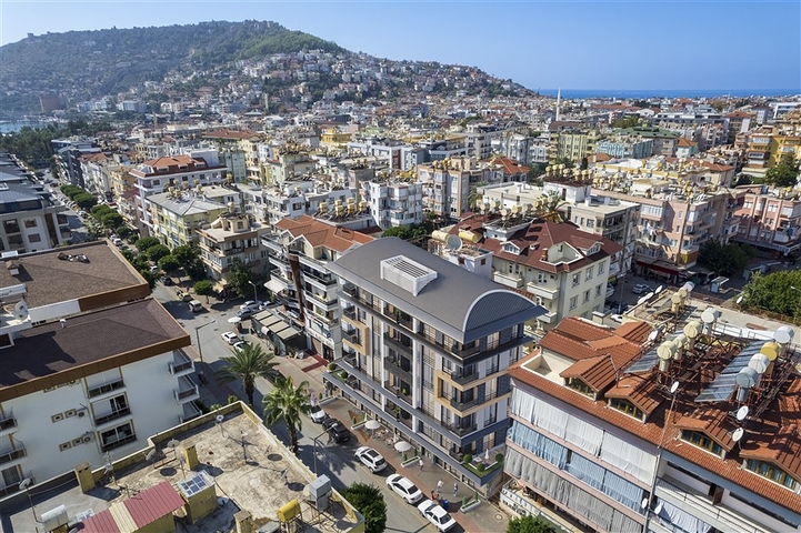 New premium class complex in the center of Alanya