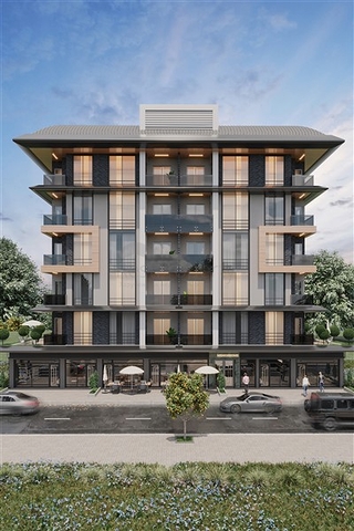 New premium class complex in the center of Alanya