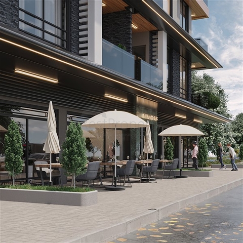 New premium class complex in the center of Alanya