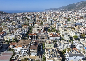 New premium class complex in the center of Alanya