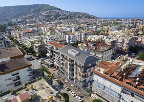 New premium class complex in the center of Alanya