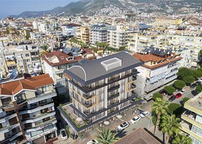 New premium class complex in the center of Alanya