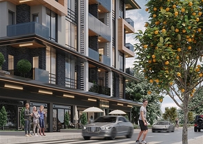 New premium class complex in the center of Alanya