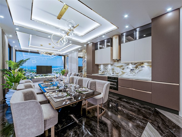 Villa in the elite area of Kargicak with the possibility of obtaining Turkish citizenship