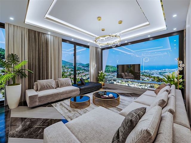 Villa in the elite area of Kargicak with the possibility of obtaining Turkish citizenship