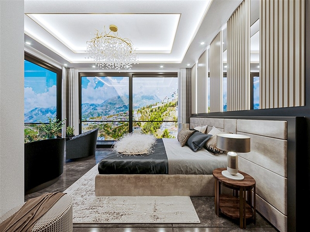 Villa in the elite area of Kargicak with the possibility of obtaining Turkish citizenship