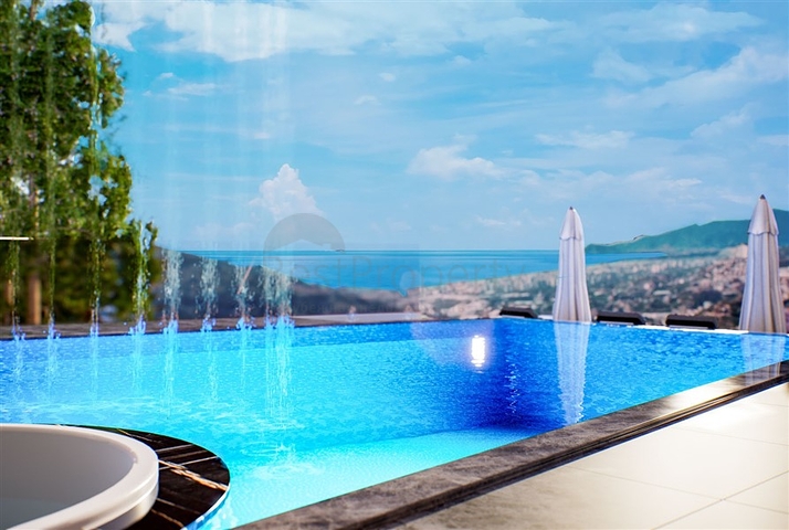 Villa in the elite area of Kargicak with the possibility of obtaining Turkish citizenship