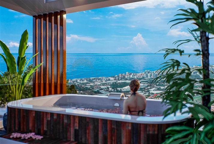 Villa in the elite area of Kargicak with the possibility of obtaining Turkish citizenship