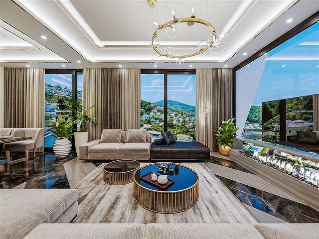 Villa in the elite area of Kargicak with the possibility of obtaining Turkish citizenship