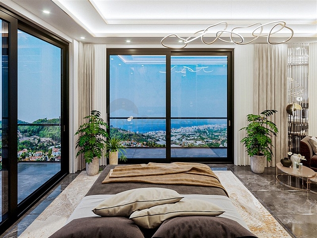 Villa in the elite area of Kargicak with the possibility of obtaining Turkish citizenship