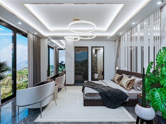 Villa in the elite area of Kargicak with the possibility of obtaining Turkish citizenship