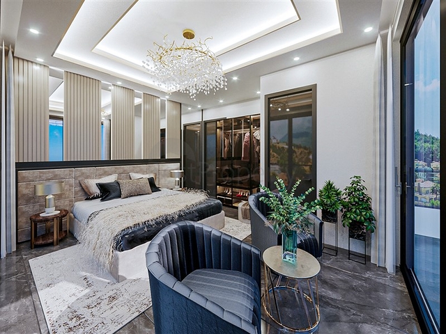 Villa in the elite area of Kargicak with the possibility of obtaining Turkish citizenship