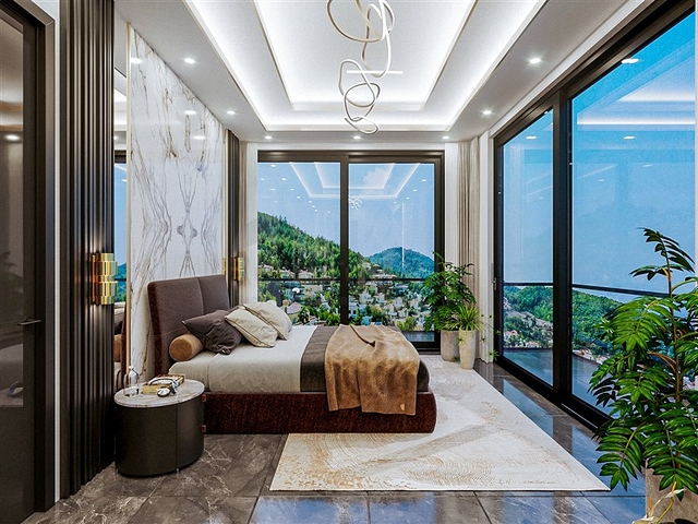 Villa in the elite area of Kargicak with the possibility of obtaining Turkish citizenship