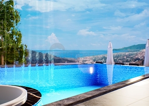 Villa in the elite area of Kargicak with the possibility of obtaining Turkish citizenship