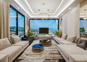 Villa in the elite area of Kargicak with the possibility of obtaining Turkish citizenship