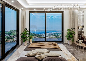 Villa in the elite area of Kargicak with the possibility of obtaining Turkish citizenship